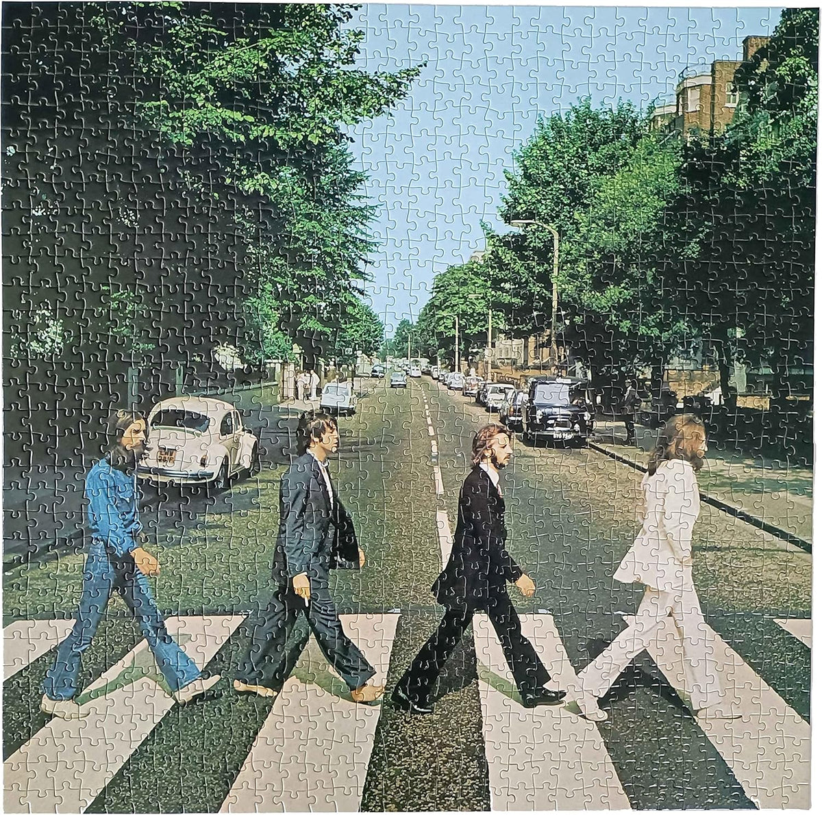 The Beatles Abbey Road Double Sided Album Art 1000 Piece Jigsaw Puzzle