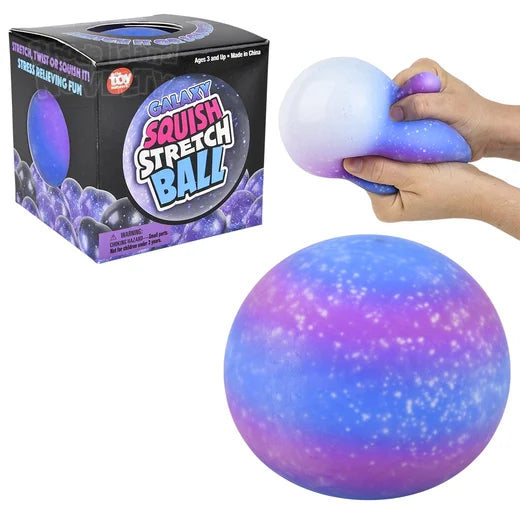 4" Squish and Stretch Galaxy Yummy Ball