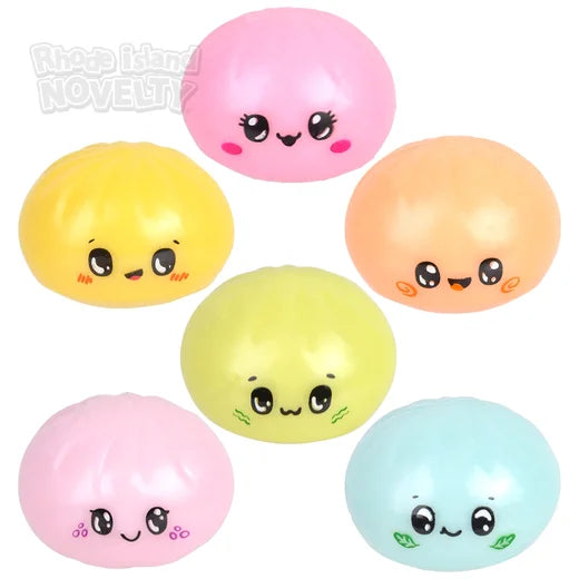 2" Squish And Stretch Surprise Dumplings - Mystery Colors