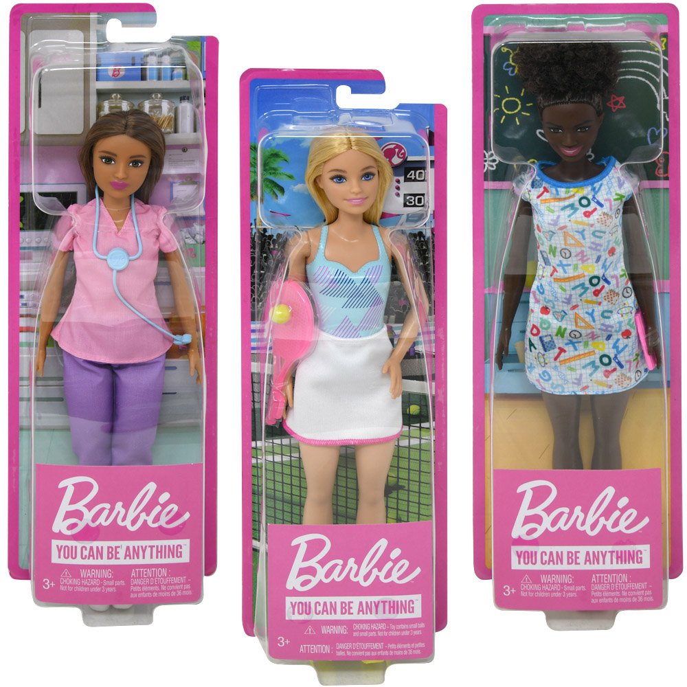 Mattel Barbie Doll Core Career Assorted Sytles