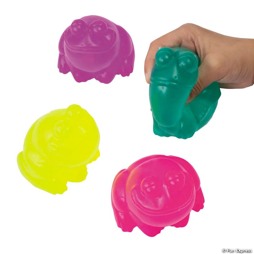 Frog Character Squishies - Assorted Colors