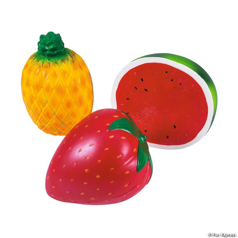 Jumbo Fruit Squishies - Assorted Styles