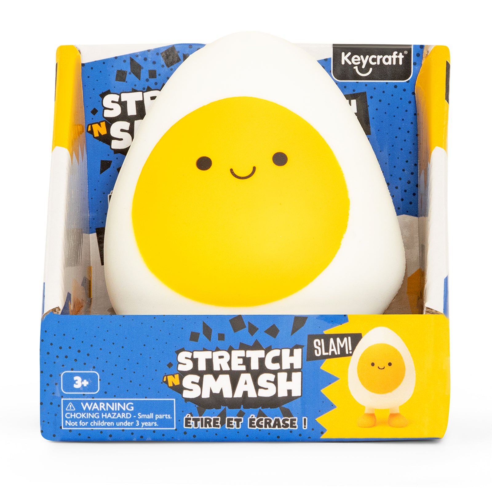 Keykraft Stretch n Smash Egg jumbo stretchy stress toy novelty