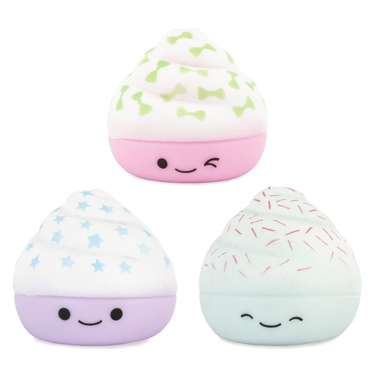 Keykraft Squishy Cupcakes squishy toy assorted colors food sweet