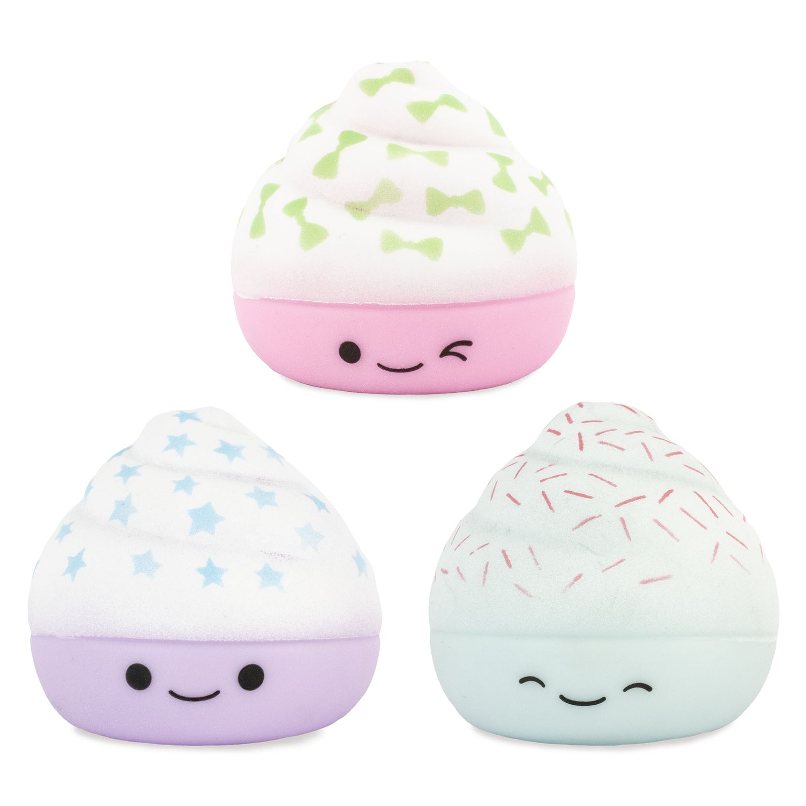 Keykraft Squishy Cupcakes squishy toy assorted colors food sweet