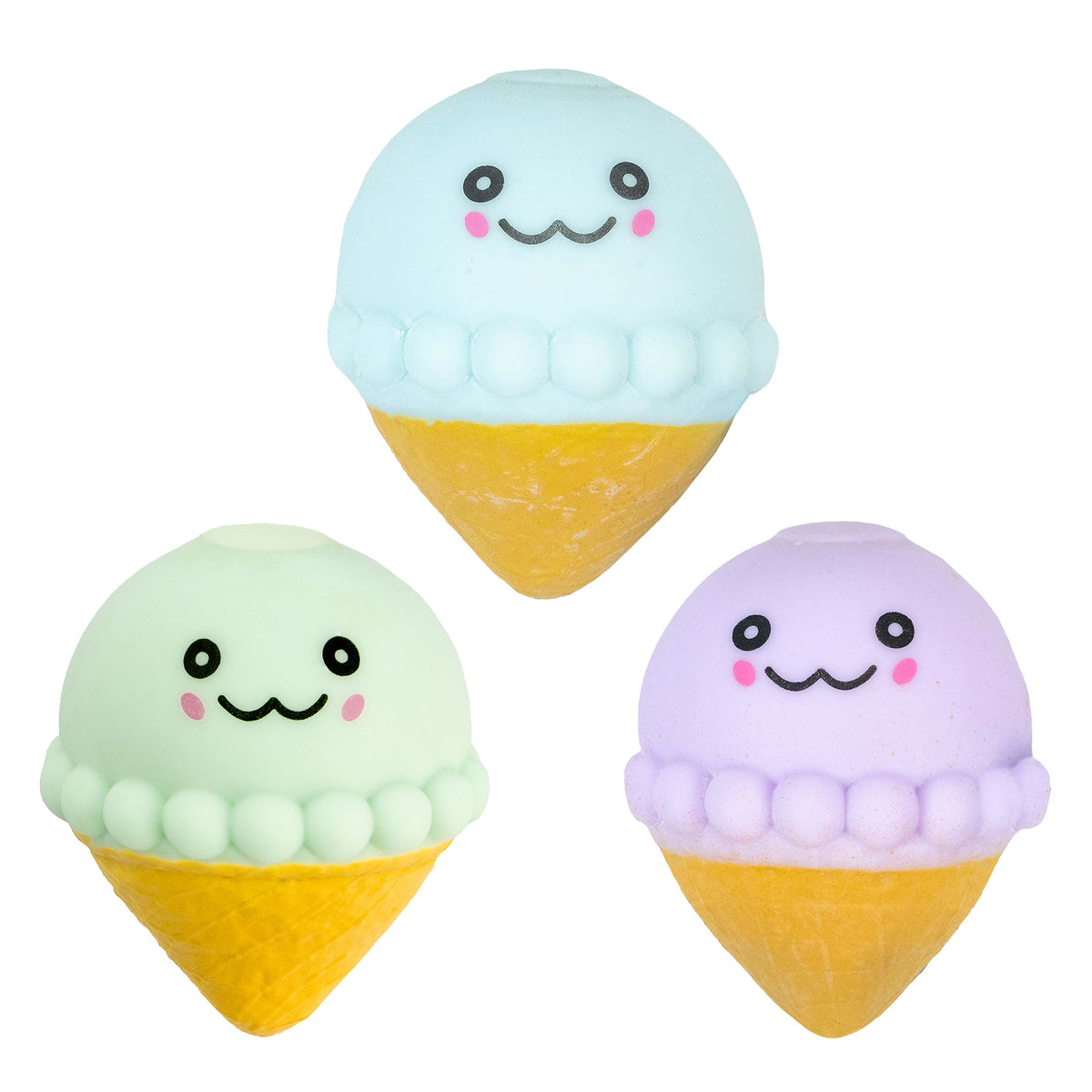 Keykraft Squishy Ice Cream squishy toy assorted colors food