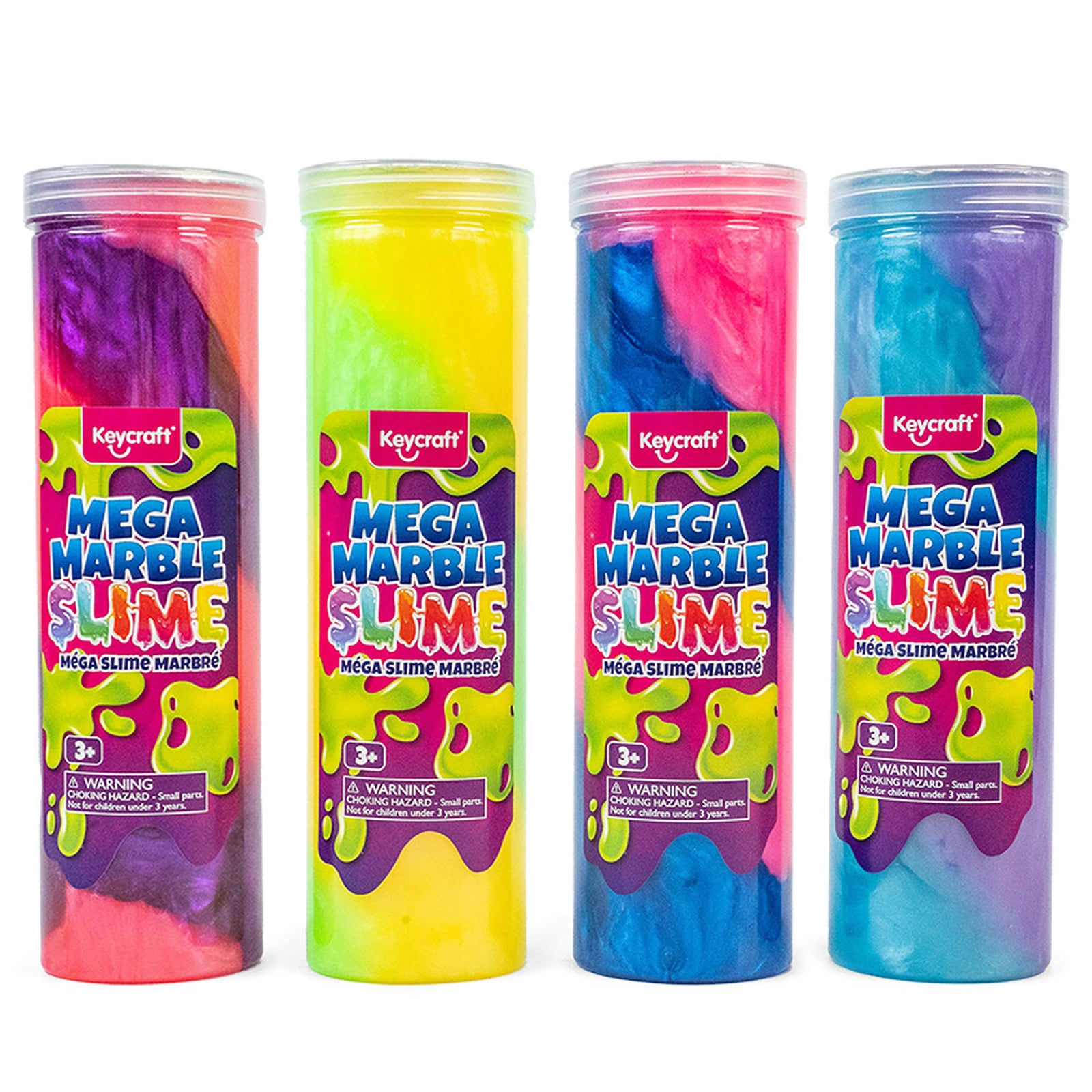 Keykraft Mega Marble Slime sensory toy assorted colors kids