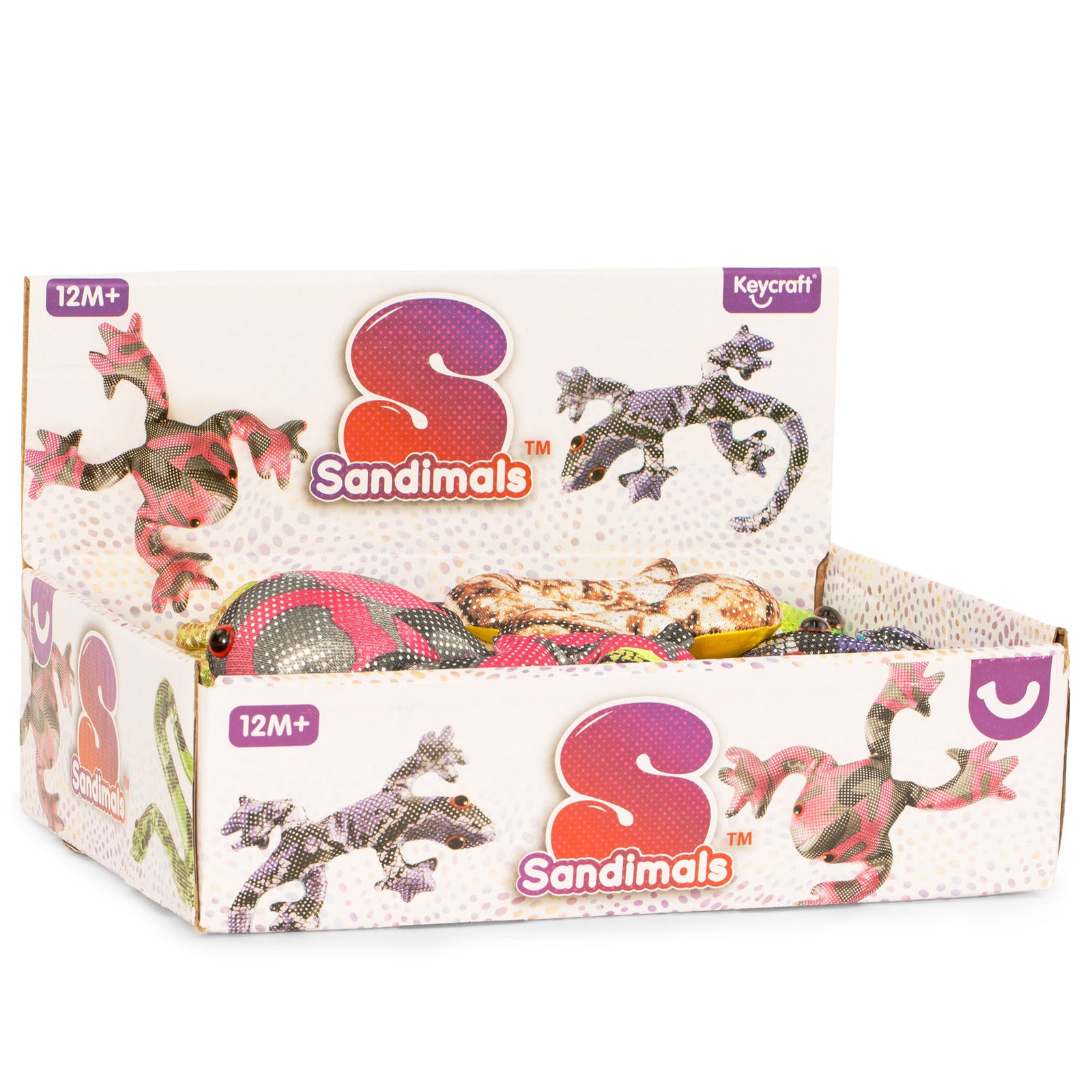Keykraft Critter Sandimals sand-filled animal squeeze toy assorted styles