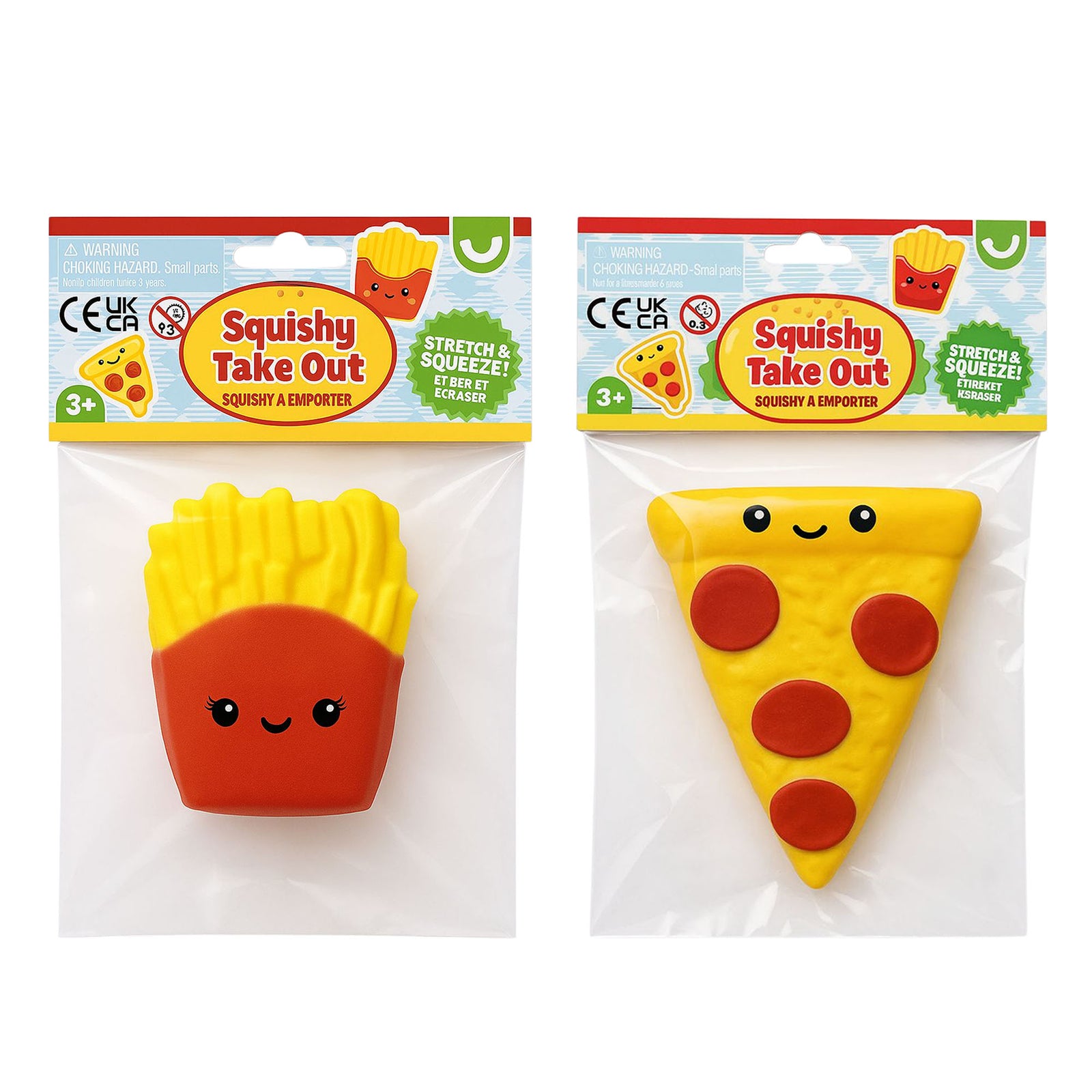 Keykraft Squishy Takeout novelty squishy toy assorted styles food