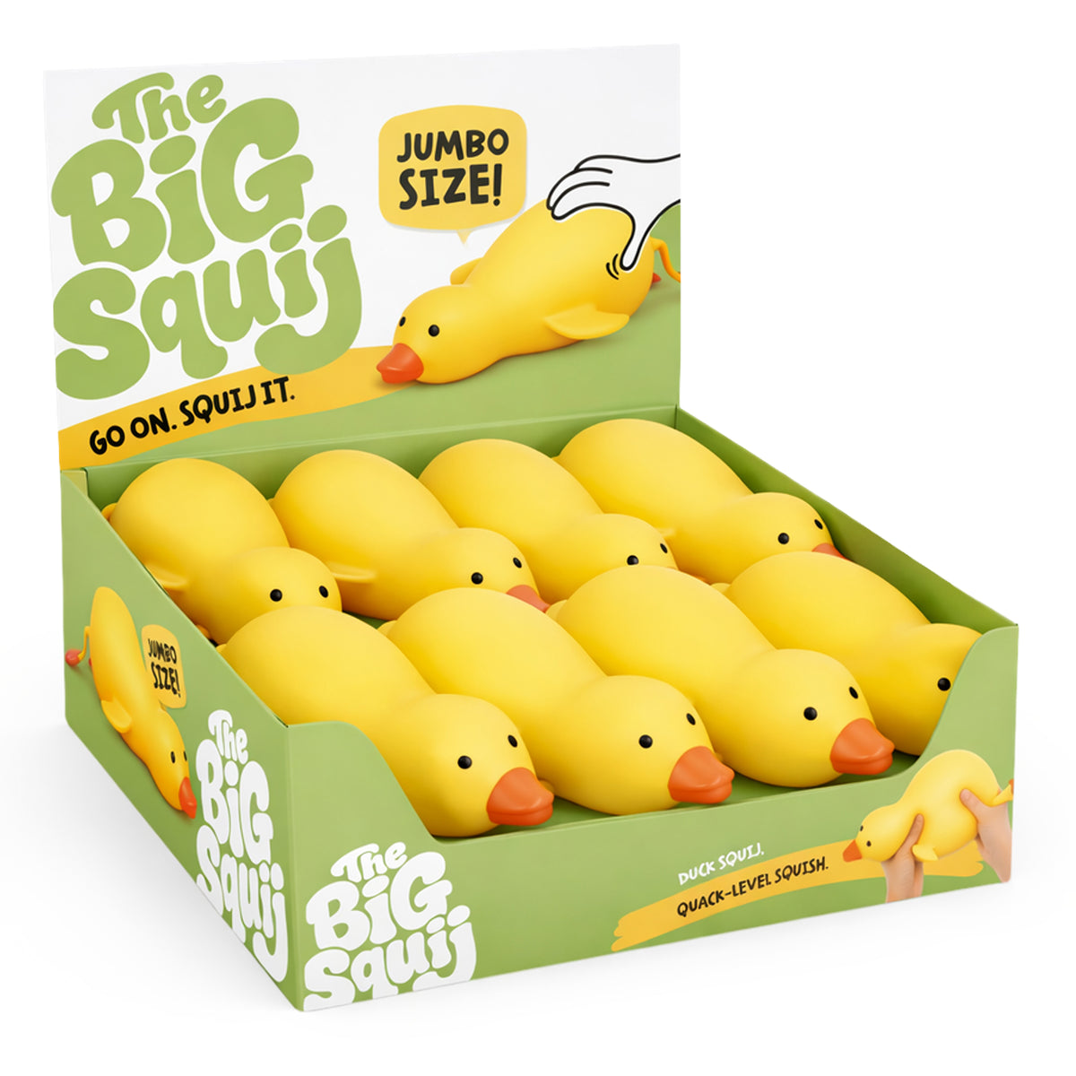 Keykraft Jumbo Squishy Duck stress toy animal squishy oversized