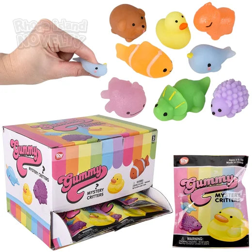 1.5" Gummy Animal Blind Bag - Assorted Styles - One Pack