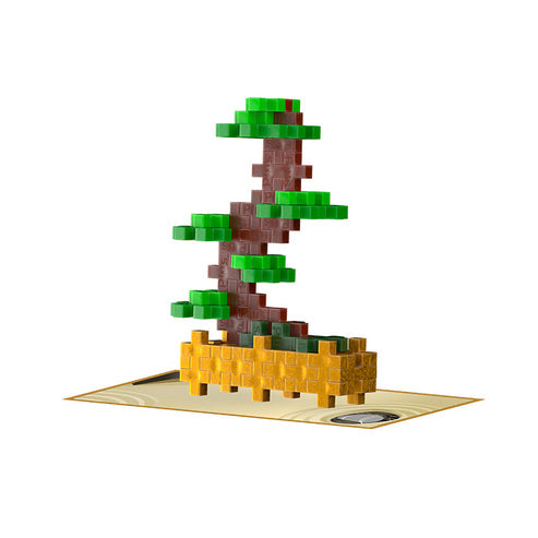 Plus-Plus Playful Plant Packets Balanced Bonsai 50 interlocking building blocks STEM activity