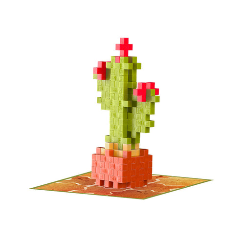 Plus-Plus Playful Plant Packets Calm Cactus 50 interlocking building blocks STEM activity
