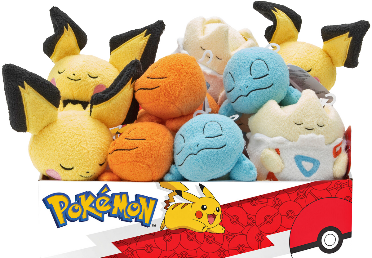 Pokemon 5 Inch Sleeping Plush - Assorted Styles