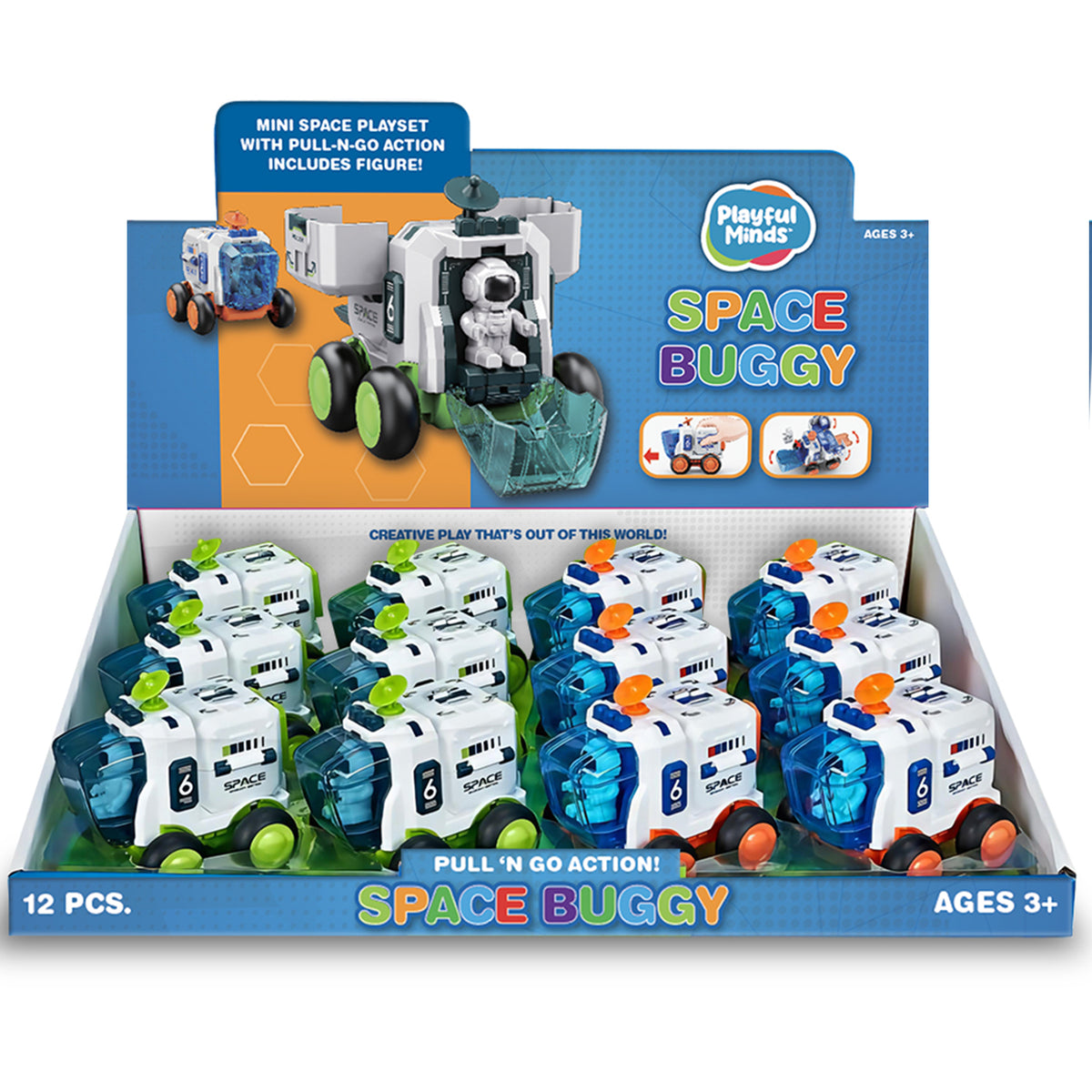 Space Rover Friction Vehicle - Assorted Styles