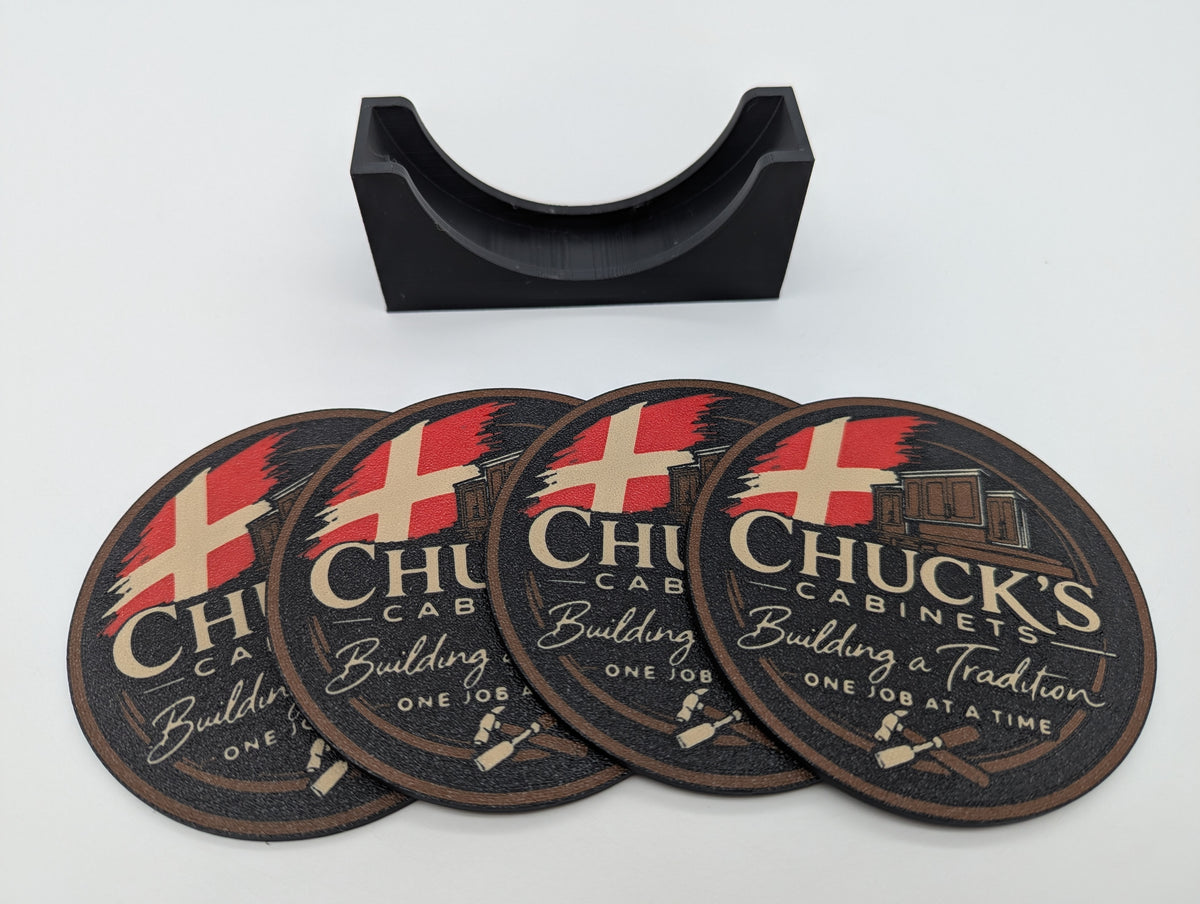 4 Coasters + Holder Bundle - Danish Days 2026