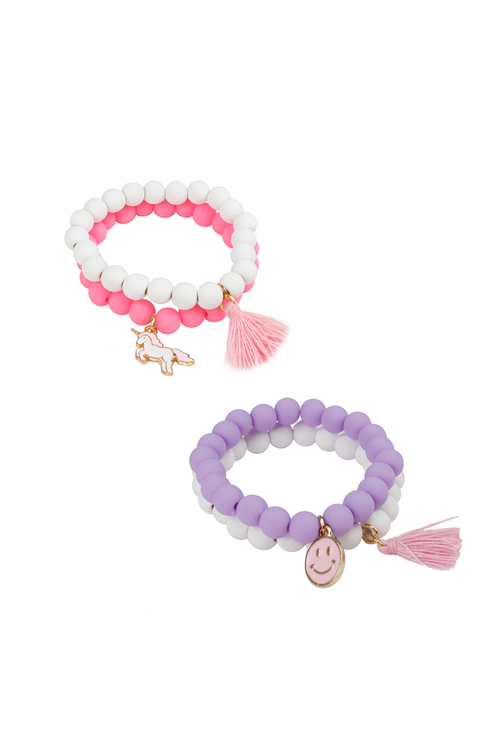 Great Pretenders Pretty Pastel Soft Touch Bracelet Set 2pc assorted