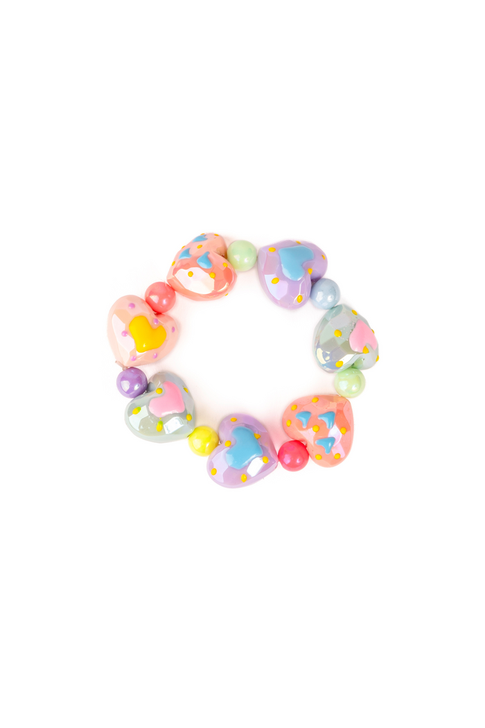 Great Pretenders Decorated Love Bracelet girls dress-up jewelry heart