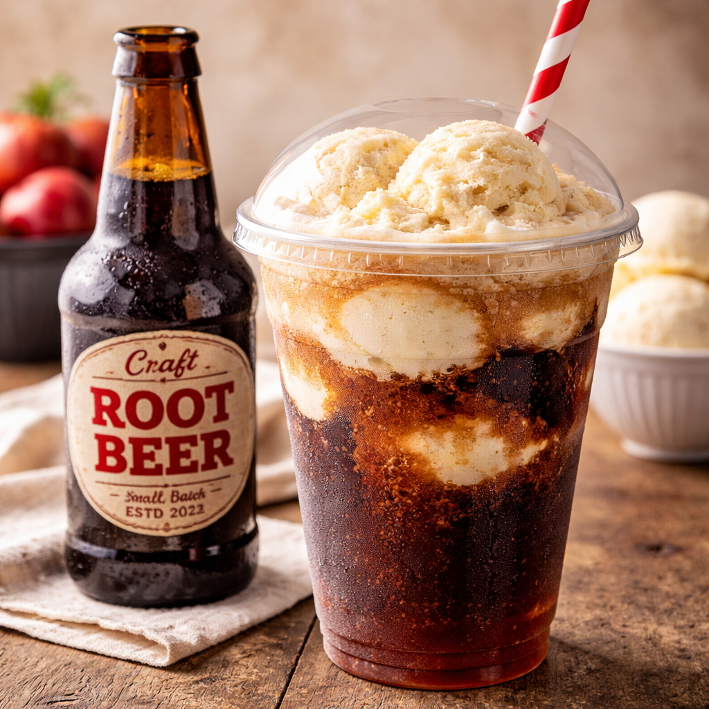 Double Scoop Craft Soda Float — Stensland's Ice Cream & Glass Bottle Soda | Blazing Dealz Viborg SD