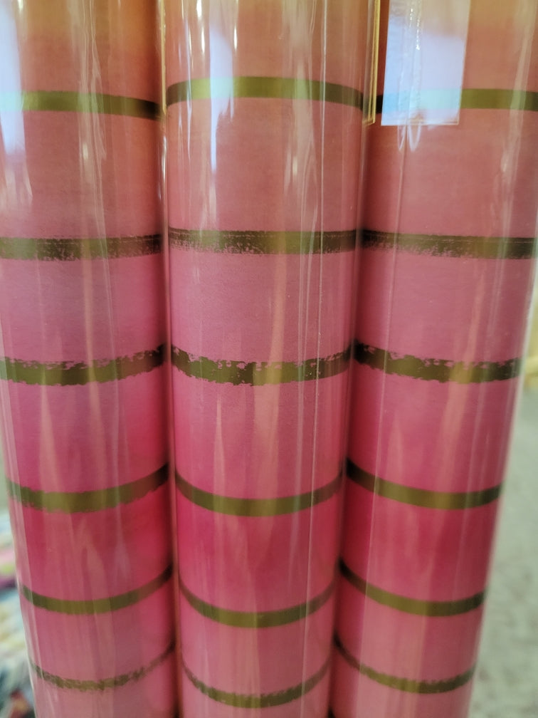 Striped Wrapping Paper Roll