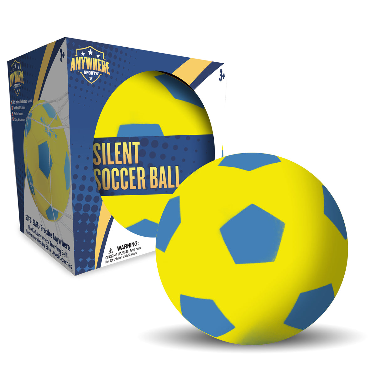 Silent Soccer Ball 8"