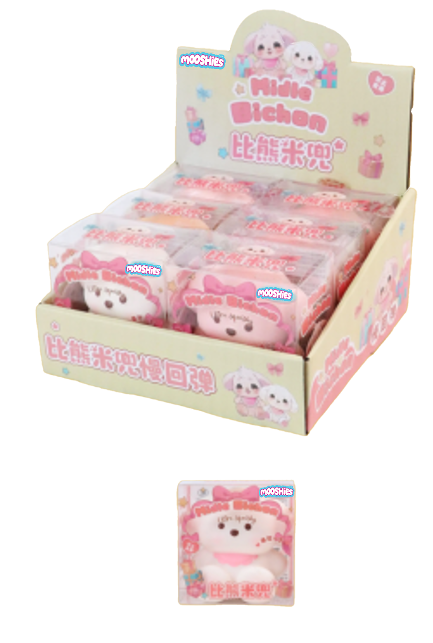 Fluffmellies Bichon Squishy Plush