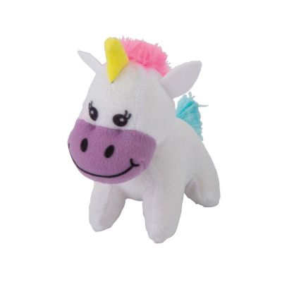 4.5" Happy White Stuffed Unicorns (1 Piece)