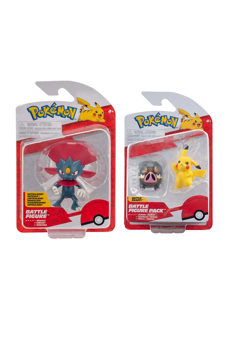 Pokemon Battle 2" & 3" Figure Packs - Assorted