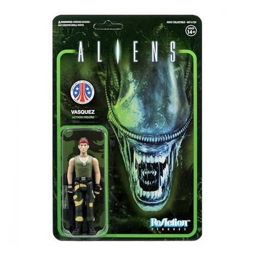 Super7 Aliens Reaction Figure - Vasquez