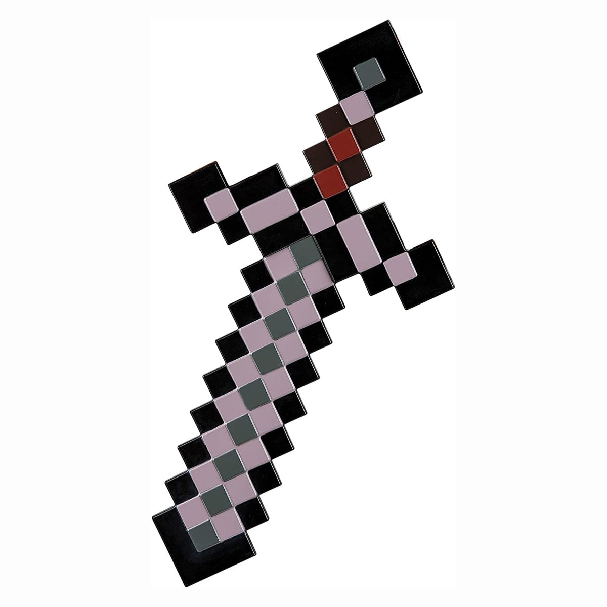 Disguise Minecraft Netherite Sword Costume Accessory, Official Minecraft Plastic Costume Prop, One Size