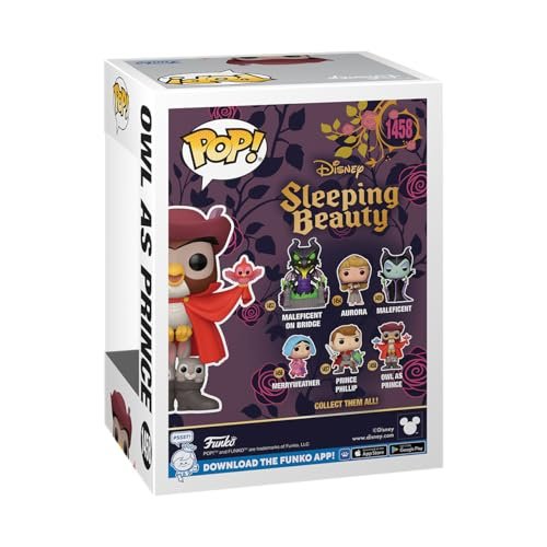 Funko POP! Disney: Sleeping Beauty 65th Anniversary - Owl As Prince - Collectable Vinyl Figure - Gift Idea - Official Merchandise - for Kids & Adults - Movies Fans - Model Figure for Collectors