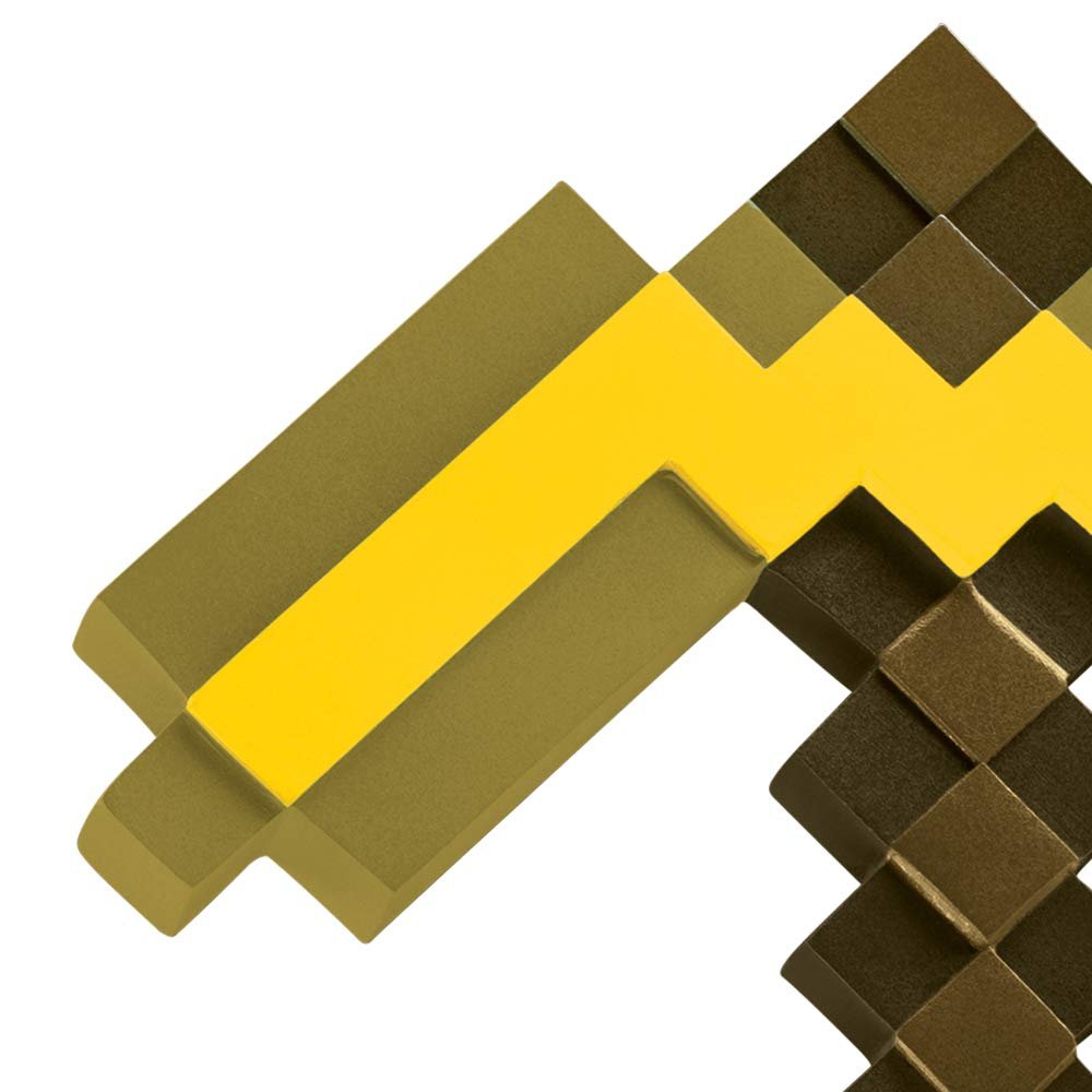 Gold Disguise Minecraft Costume Accessory,