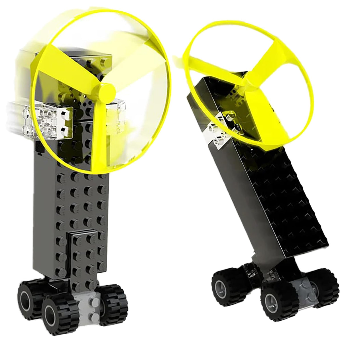 E-Blox: Power Blox: 10-in-1 Electric Crazy Action Racers - 24pcs, Build 10 Models, Motorized Fun, Conductive Blox No Wires Needed, Toy Kids Ages 8+