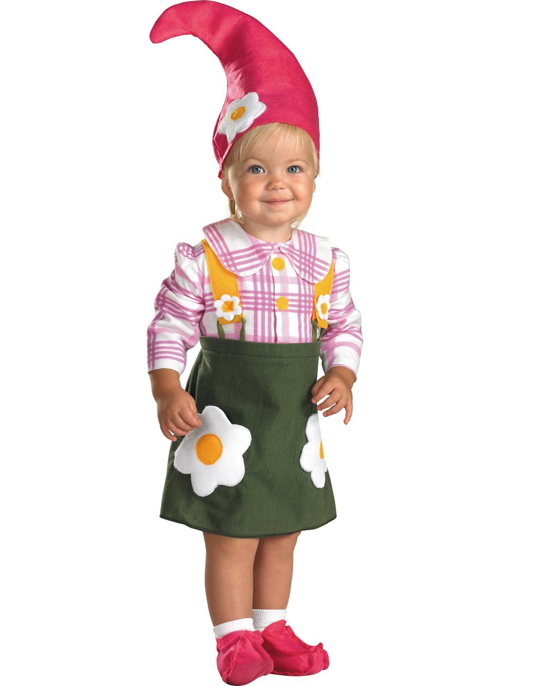 Disguise Flower Garden Gnome Infant/Toddler Costume, Size 2T