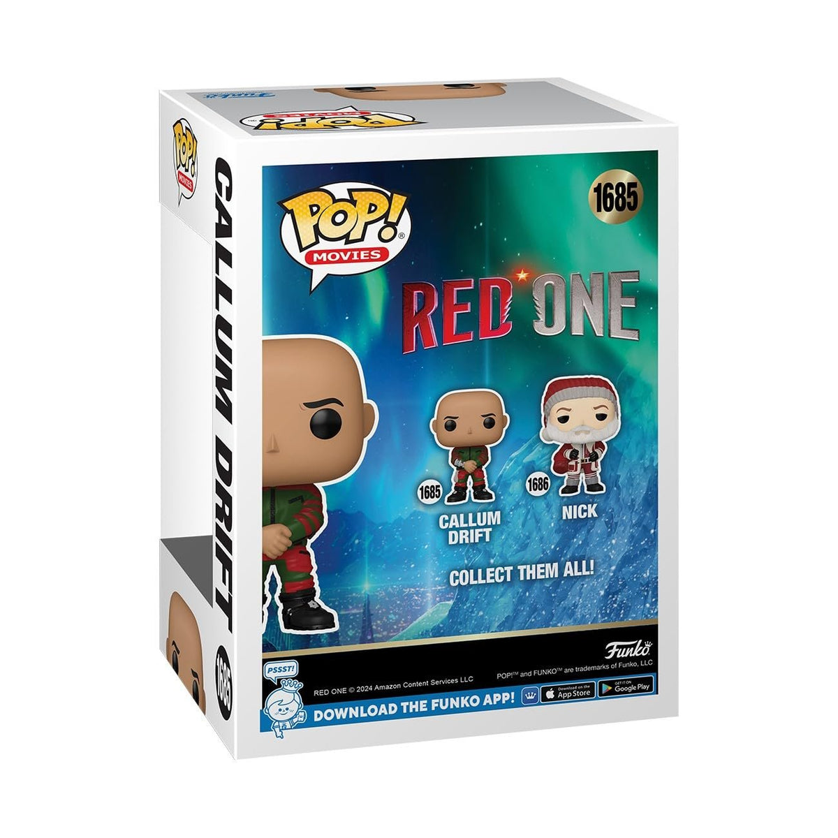 Funko POP Movies: Red One - Callum Drift - Collectable Vinyl Figure - Gift Idea - Official Merchandise - for Kids & Adults - Movies Fans - Model Figure for Collectors and Display