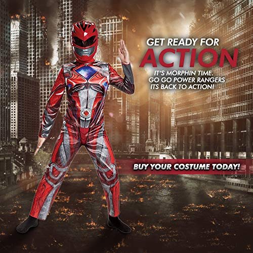 Large Disguise Red Power Ranger Costume