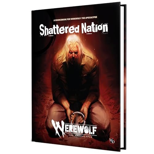 Renegade Game Studios: Werewolf: The Apocalypse Shattered Nation Sourcebook - 5th Edition Roleplaying Game, Hardcover RPG Book, Ages 18+