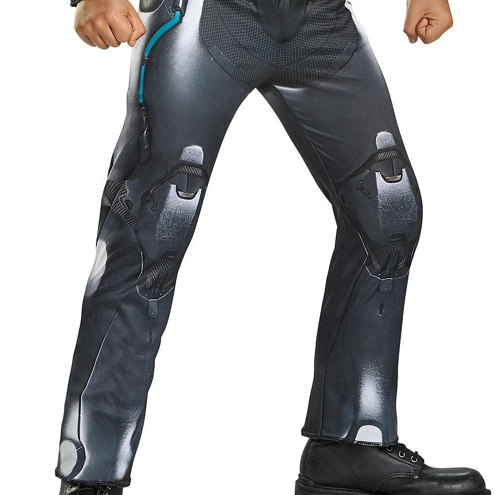 Spartan Locke Classic Muscle Halo Microsoft Costume, Small/4-6 Black