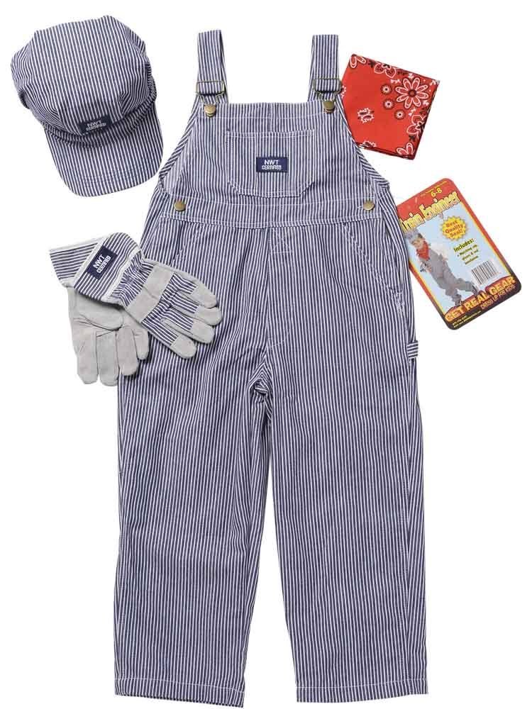 Aeromax Jr. Train Engineer Suit with Cap and Accessories