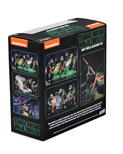 NECA - Teenage Mutant Ninja Turtles (1990 Movie) - 1/4 Scale Action Figures - Baby Turtles Set