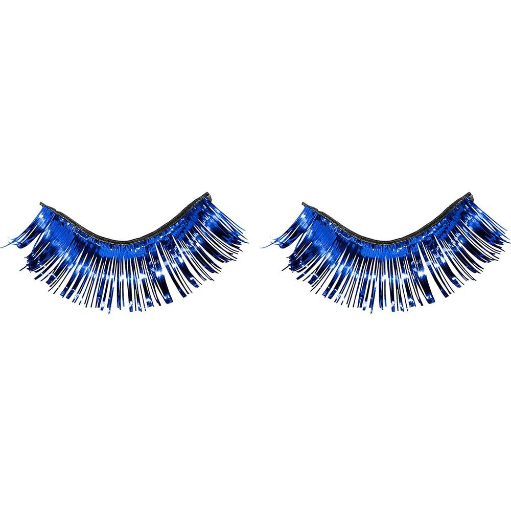Red Tinsel Eyelashes (1/2&quot; x 1&quot;) - Perfect for Parties, Costumes &amp; Celebrations