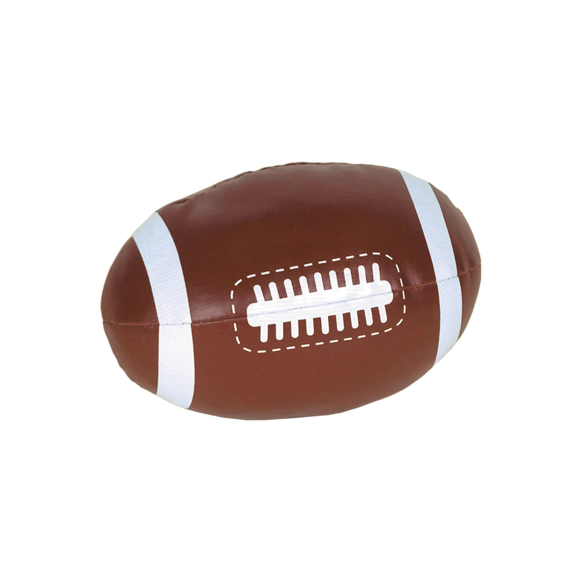 Football Soft Sports Ball - 5&quot;x 3.88&quot; (Pack of 1) - Premium Brown Foam - Ideal for Safe Indoor &amp; Outdoor Play - Unique &amp; Perfect Size for All Ages