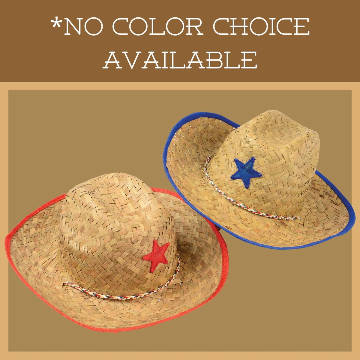 S&amp;S Worldwide Children&#39;s Sheriff&#39;s Hat (1 ct) (1 per package),Red or Blue