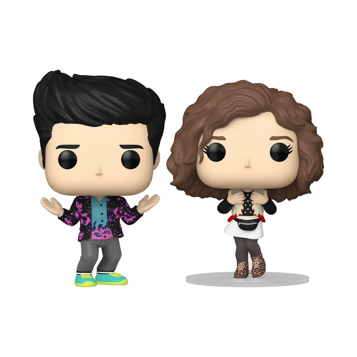 Funko POP! TV: Parks & Recreation 15th Anniversary – Mona & Jean - Jean-Ralphio Saperstein - (2-Pack) - Collectable Vinyl Figure - Gift Idea - Official Merchandise - for Kids & Adults - TV Fans