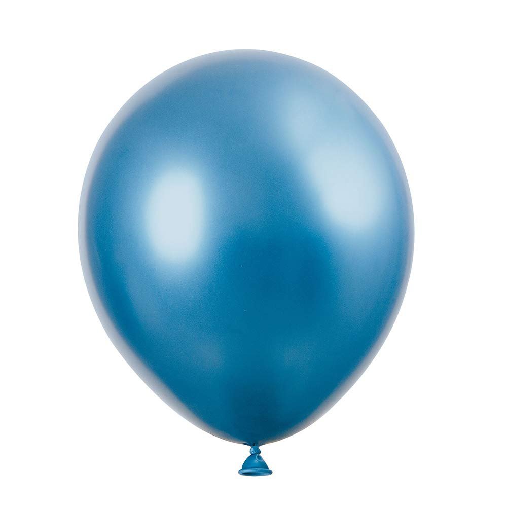 Assorted Blue, Green, &amp; Silver Platinum Latex Balloons 11&quot;(Pack of 6) - Vivid Design, Perfect for Weddings, Birthdays, Anniversaries, Parties, Celebrations, &amp; More