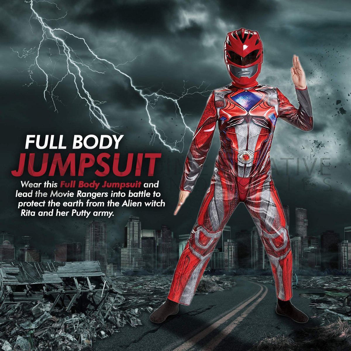 Medium Disguise Red Power Ranger Costume