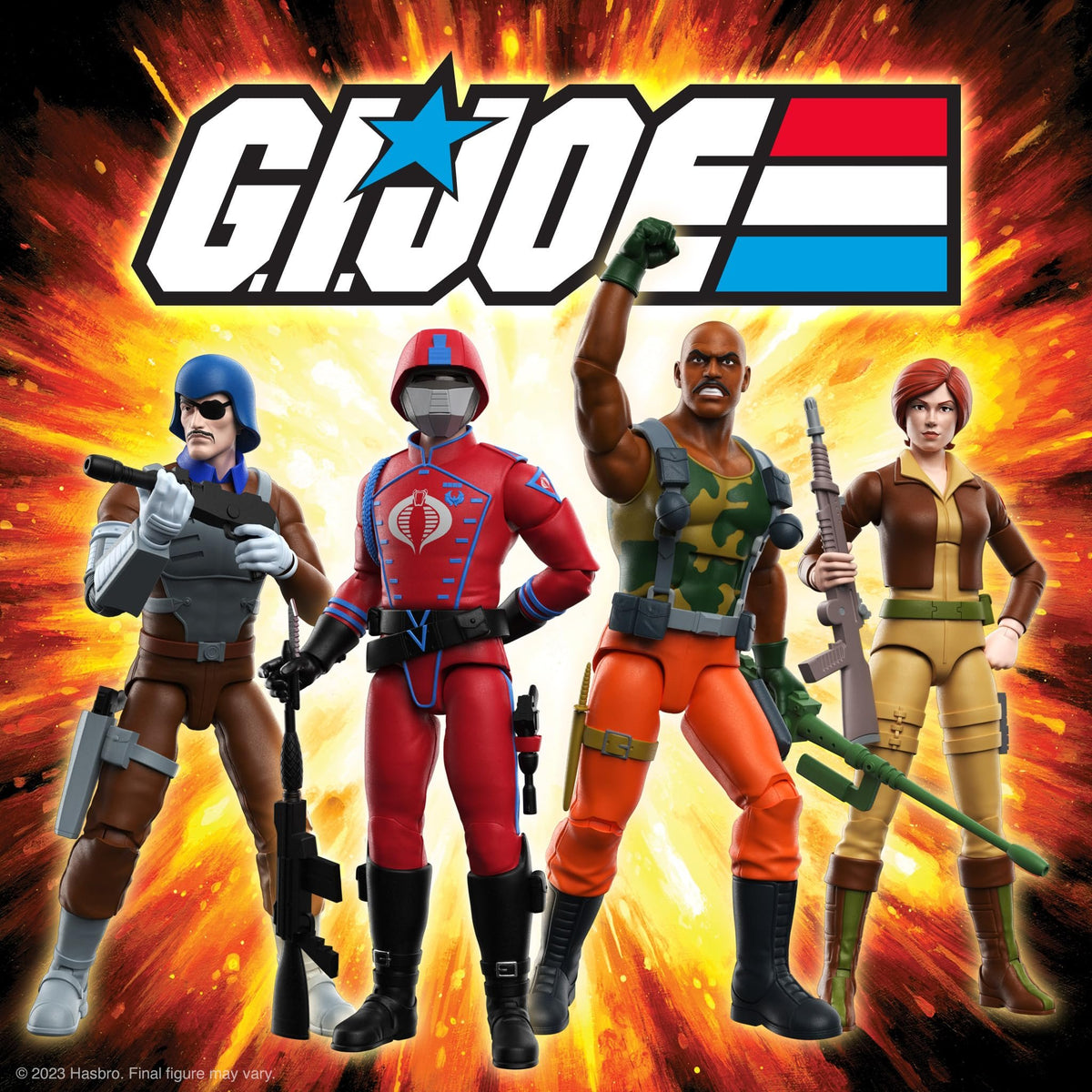 Super7 G.I. - ULTIMATES! 7 in Action Figure Collection