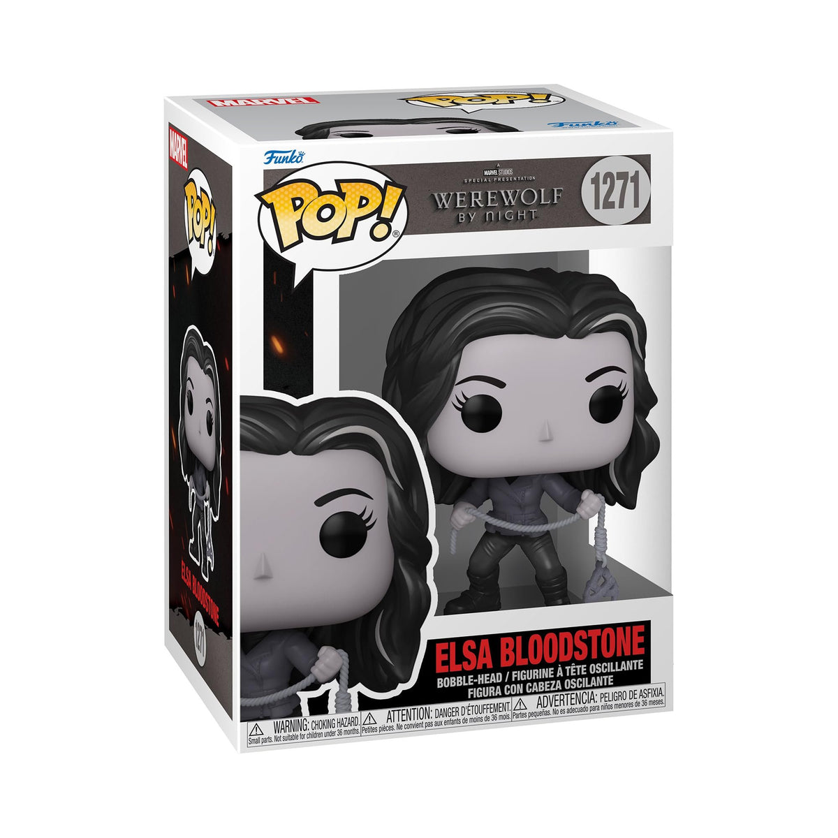 Funko POP! Marvel: Werewolf by Night - Elsa Bloodstone - Werewolf by Night - Collectable Vinyl Figure - Gift Idea - Official Merchandise - for Kids & Adults - Horror Fans