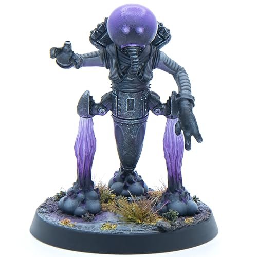 Modiphius Entertainment: Fallout: Miniatures - Zetans: Invaders from Beyond - 5 Resin Figures, Appalachia Wave, Unpainted & Unassembled, Licensed