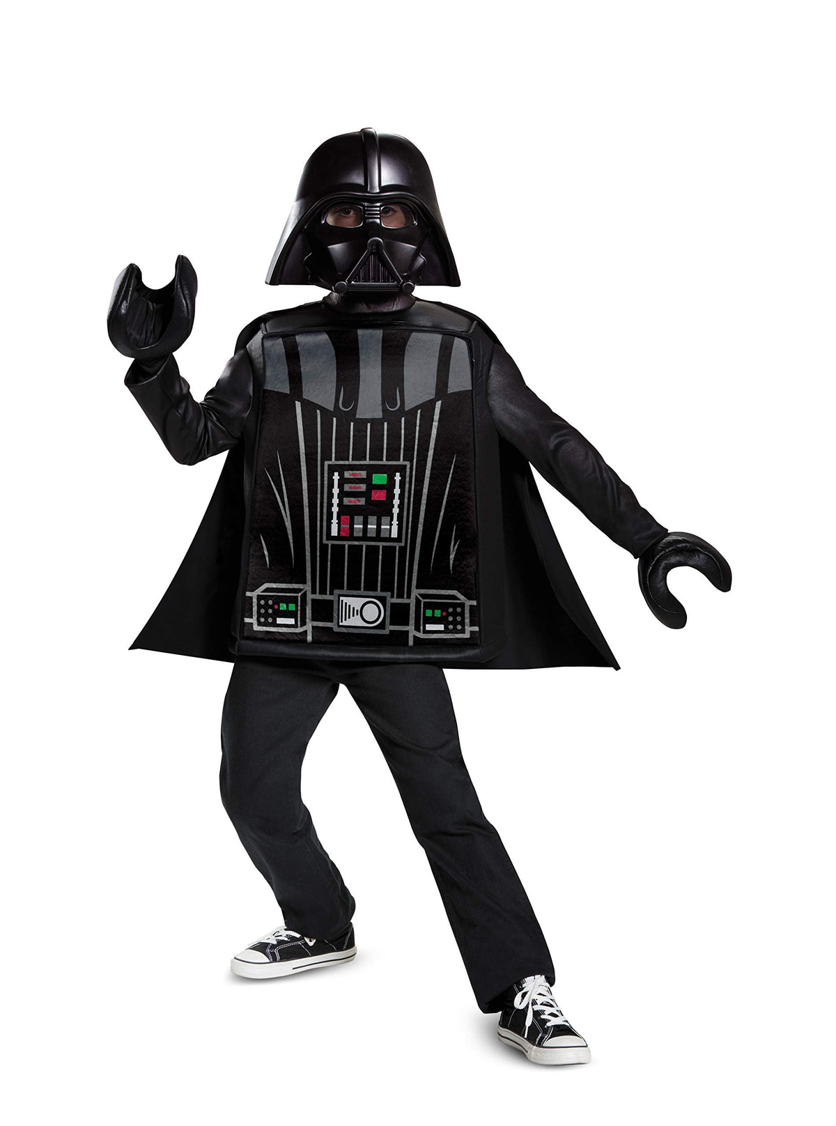 Lego Darth Vader Costume for Kids, Classic Lego Star Wars Themed Children&#39;s Character Outfit